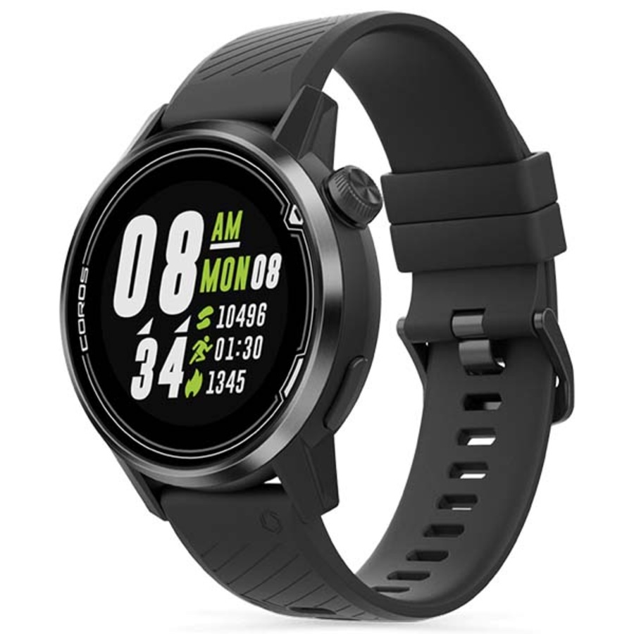 Coros Apex Premium GPS MultiSport Watch 42mm (Black)