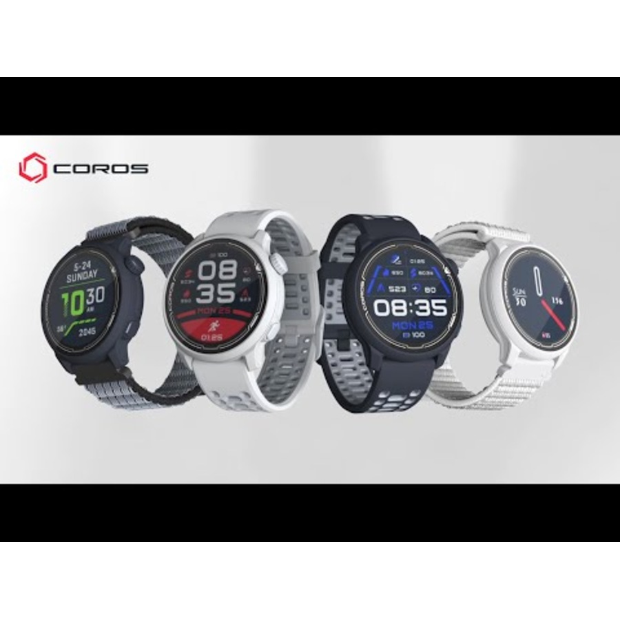 Coros Pace 2 Premium GPS Sport Watch with Silicone Band (Navy)