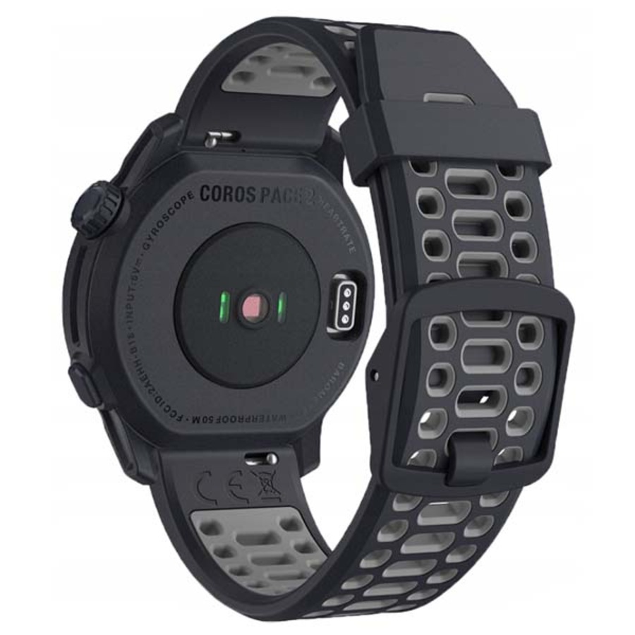 Coros Pace 2 Premium GPS Sport Watch with Silicone Band (Navy)