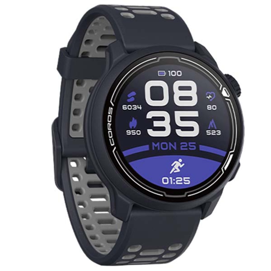 Coros Pace 2 Premium GPS Sport Watch with Silicone Band (Navy)