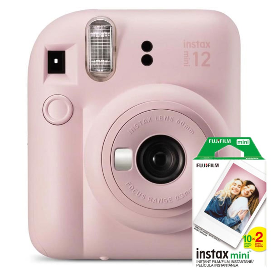 Fujifilm Instax Mini 12 w 20 Instax Mini Films - Pink