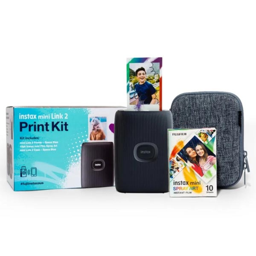Buy Fujifilm Instax Mini Link 2 Printer Bundle - Blue - Everyday ...