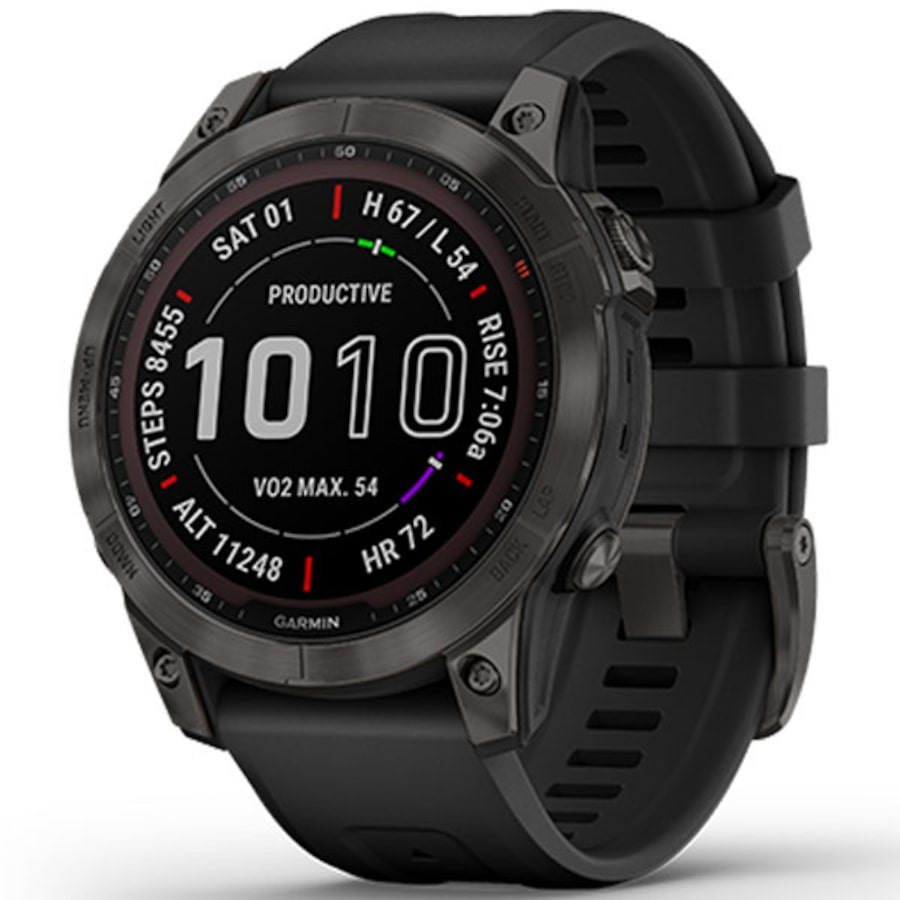 Garmin Fenix 7 Sapphire Solar Black