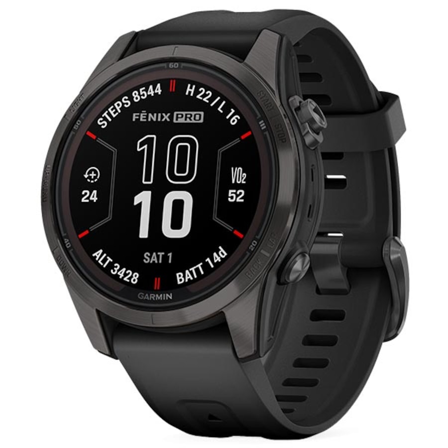 Garmin Fenix 7S Pro Sapphire Solar Carbon Grey