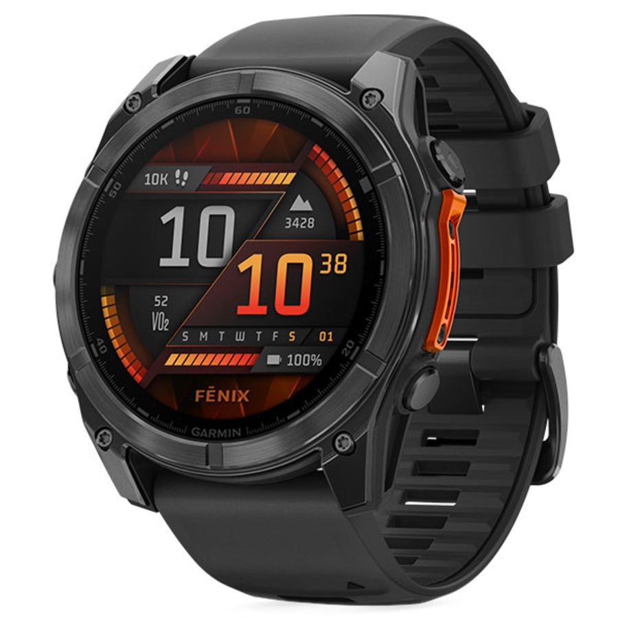 Garmin Fenix 8 Watch - Slate Grey w Black 51mm