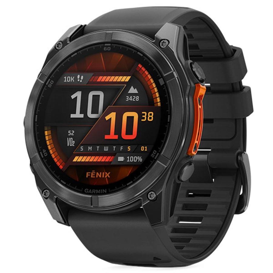 Garmin Fenix 8 Watch - Slate Grey w Black 51mm