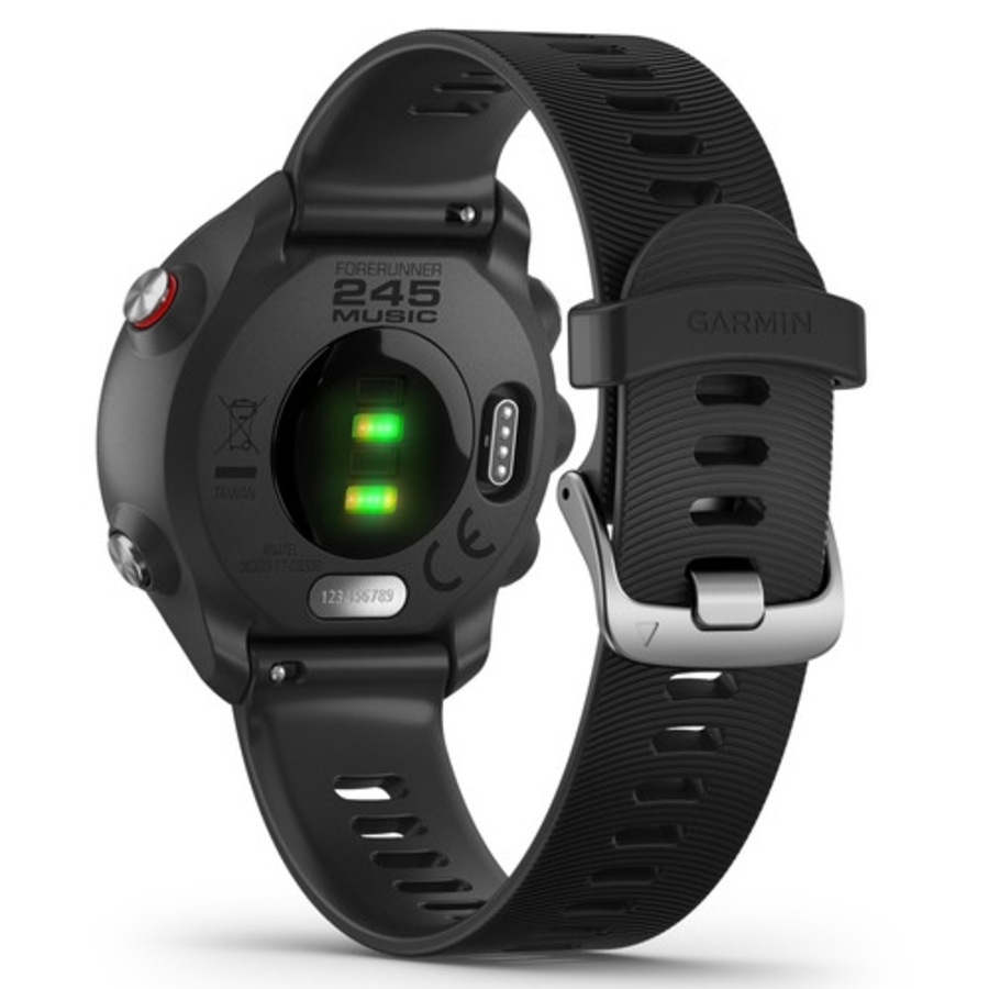 Garmin Forerunner 245 Music GPS Wrist HR Watch - Black