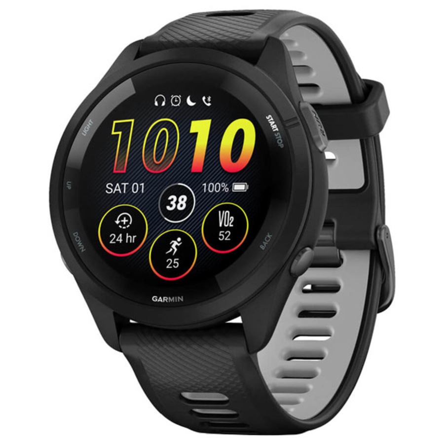 Garmin Forerunner 265 Watch - Black w Grey