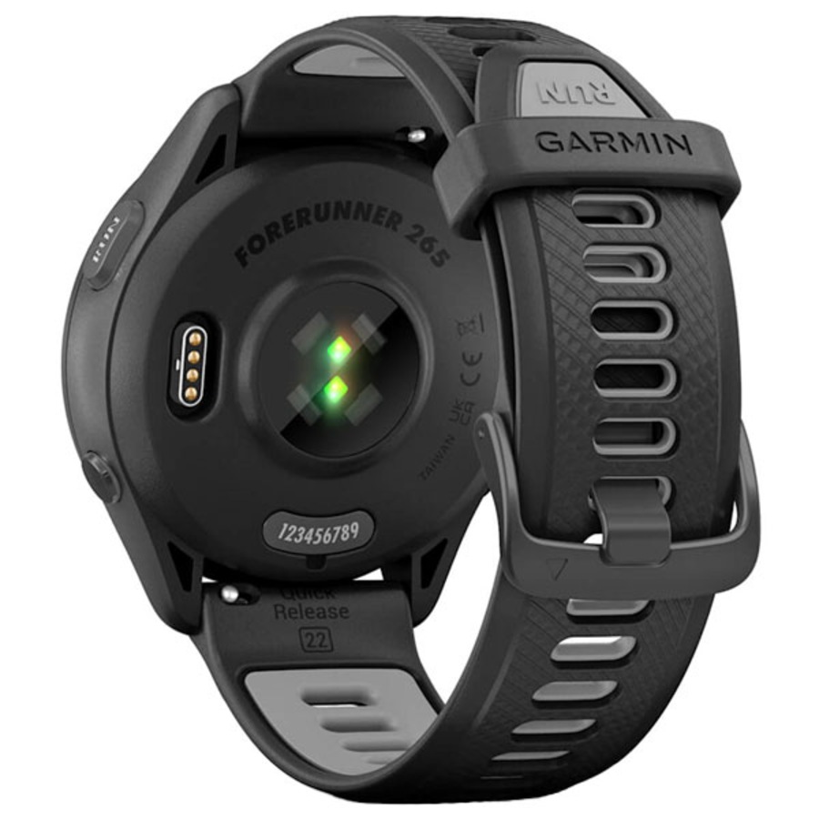 Garmin Forerunner 265 Watch - Black w Grey
