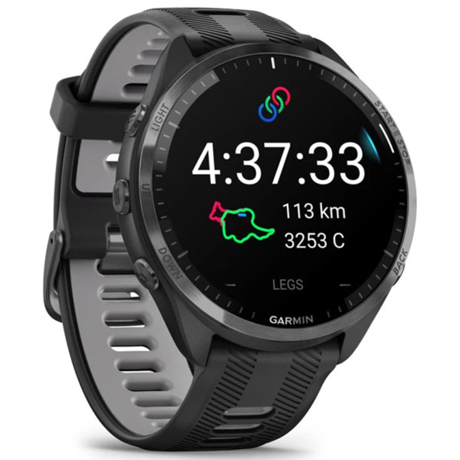 Garmin Forerunner 965 Watch - Black w Grey