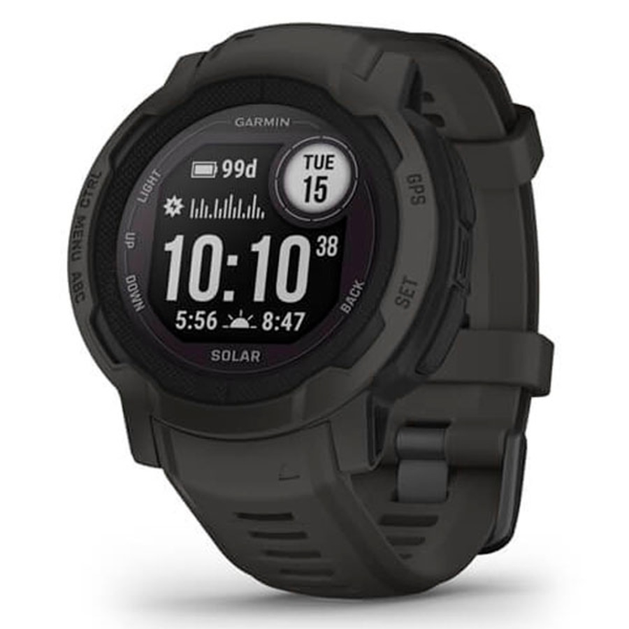 Garmin Instinct 2 Solar GPS Watch - Graphite