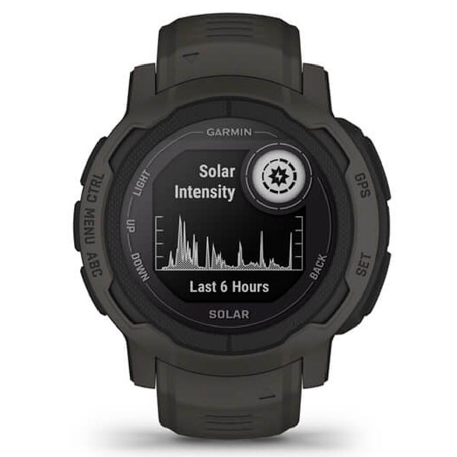 Garmin Instinct 2 Solar GPS Watch - Graphite