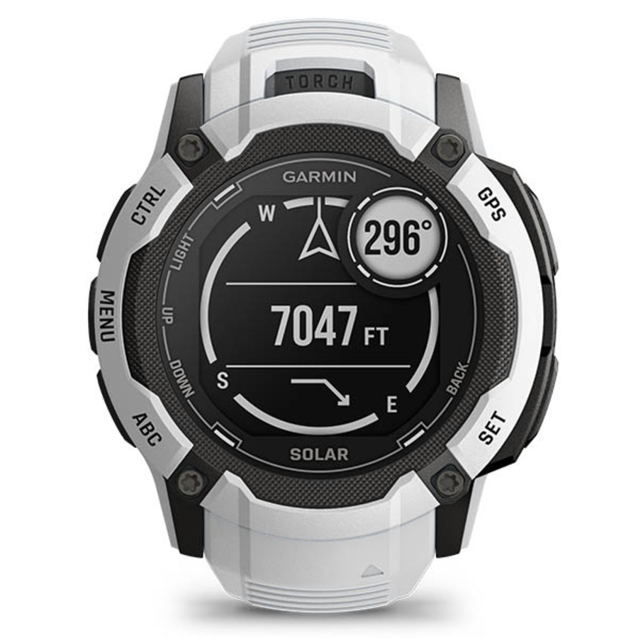 Garmin Instinct 2X Solar Smart Watch - Whitestone