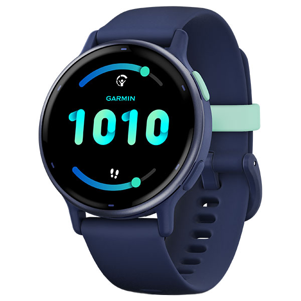 Garmin Vivoactive 5 Smart Watch Metallic Navy Bezel Australia