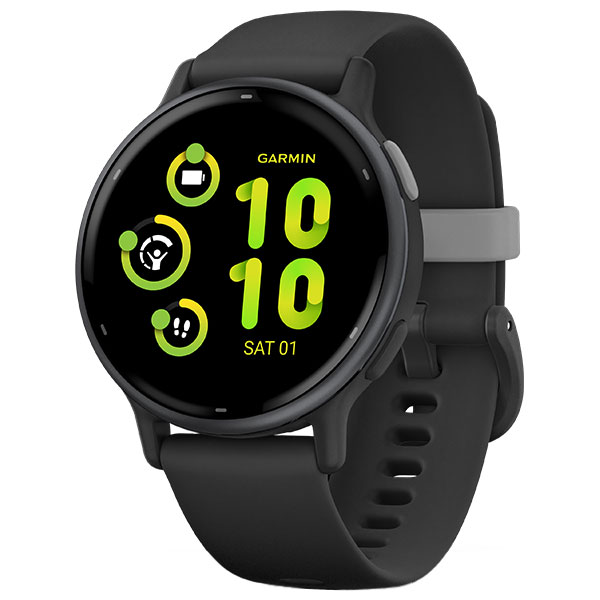 Garmin Vivoactive 5 Smart Watch Slate Aluminium Bezel Australia