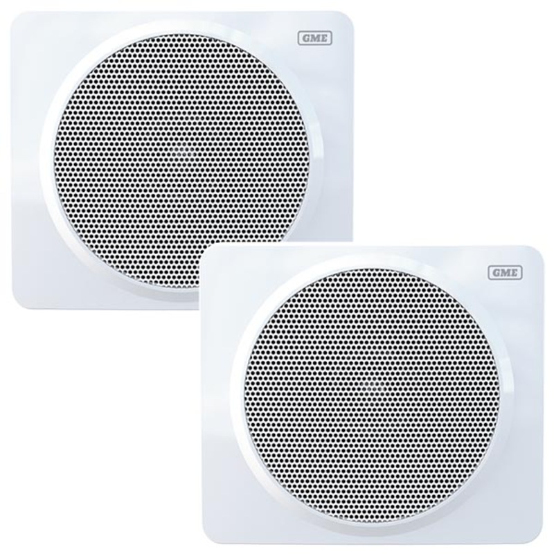 Buy GME GS420W 80W 5" Marine Box Speakers White MyDeal