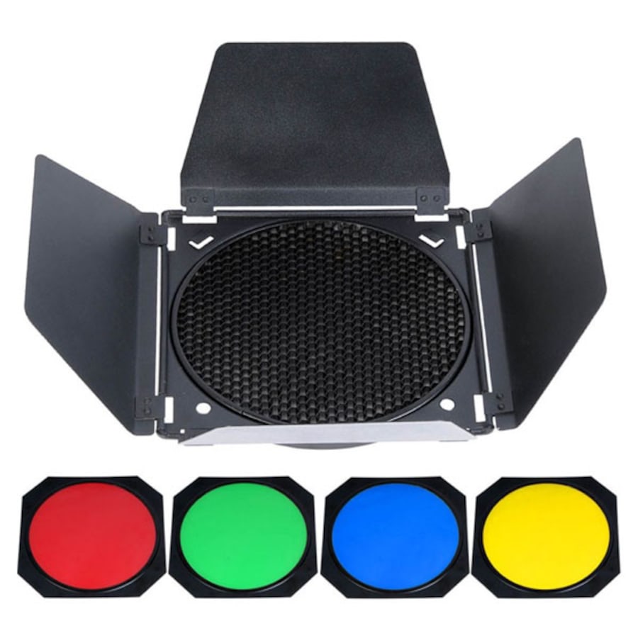 Godox BD-04 Barndoor Kit for 7'' Reflector