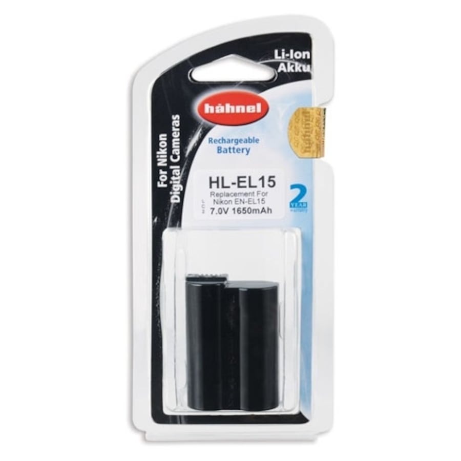 Hahnel EN-EL15 1650mAh Battery for Nikon