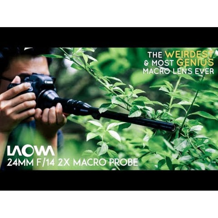 Laowa 24mm F14 2x Macro Probe Lens - Canon EF Cine