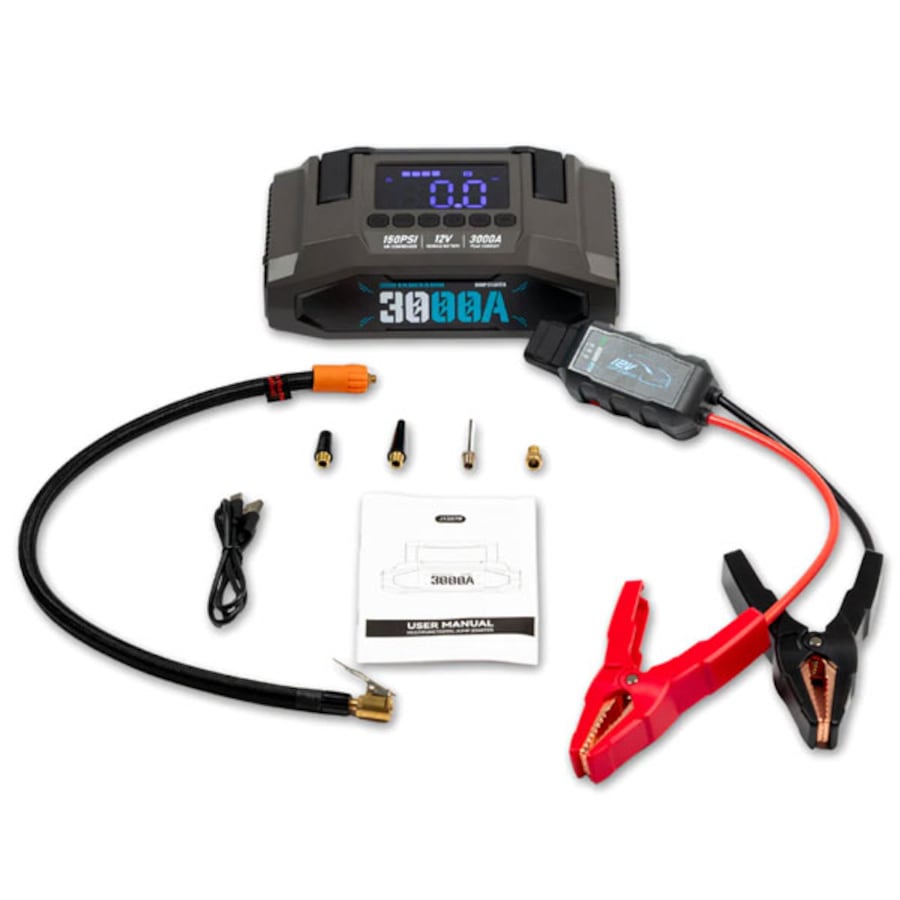 My Garage Hero Boost N' Inflate Pro Jump Starter and Tyre Inflator