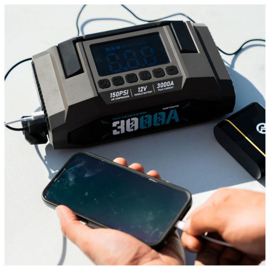 My Garage Hero Boost N' Inflate Pro Jump Starter and Tyre Inflator