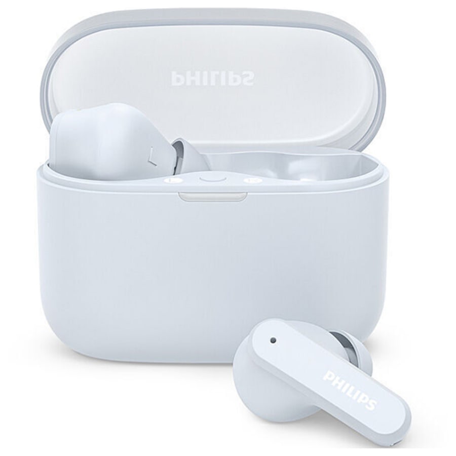 Philips TAT2000 W/less DB Earbuds Blue