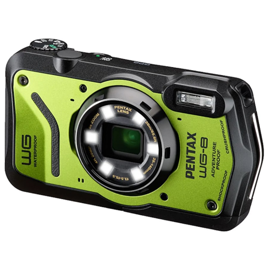 Ricoh WG-8 Waterproof Camera (Green)