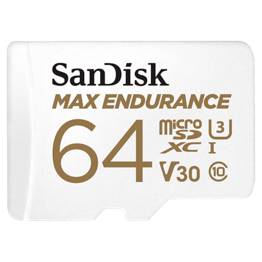 Sandisk Max Endurance 64GB V30 Micro SD Card w Adaptor