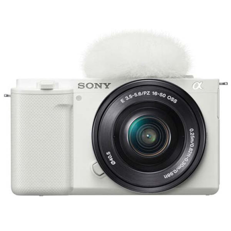 Sony ZV-E10 Vlog White Camera w 16-50mm Lens