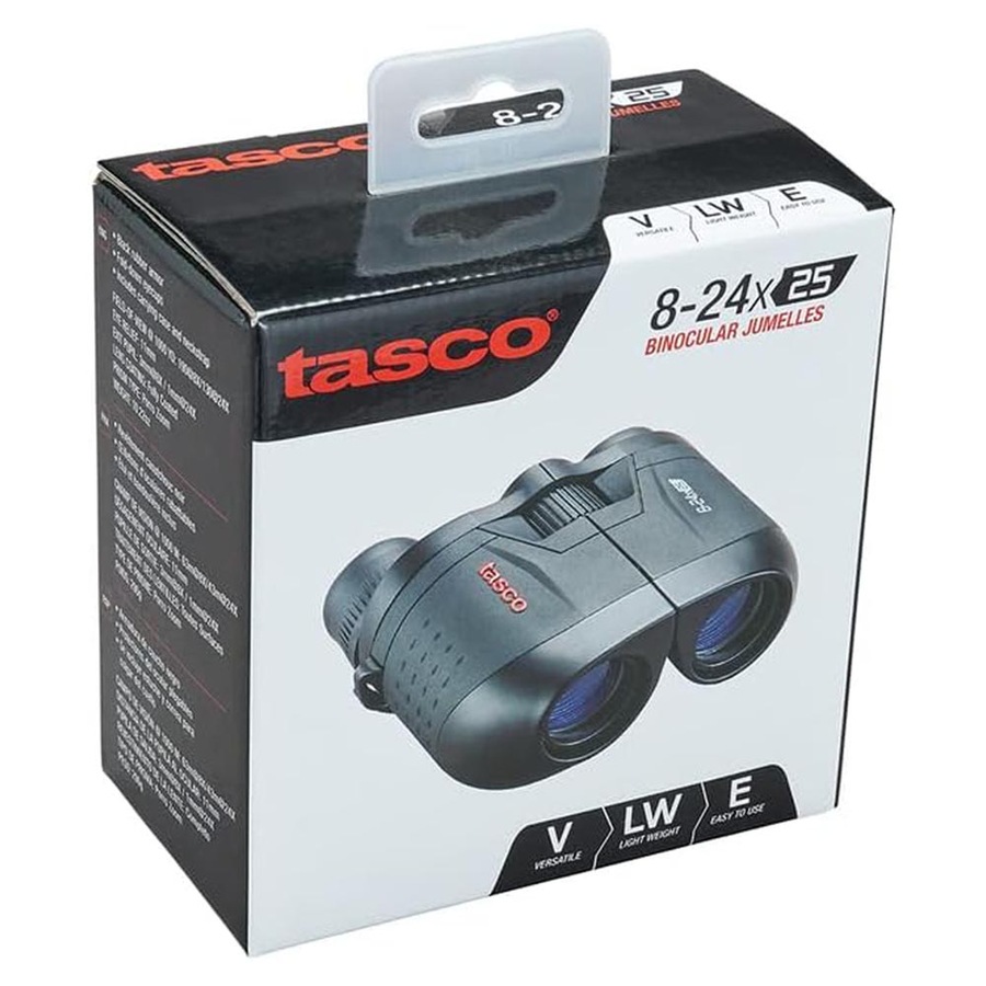 Tasco 8-24x25 Zoom Binoculars (ES82425Z)