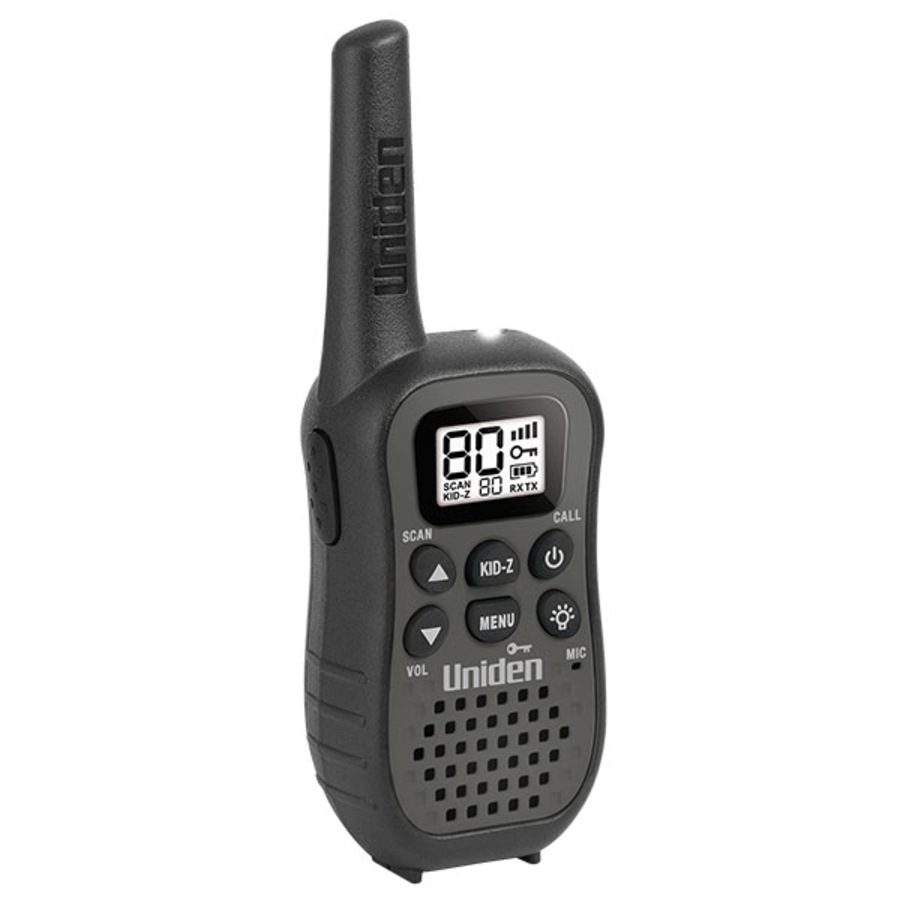 Uniden UH45 UHF CB Handheld Radio (Walkie-Talkie) with Kid Zone