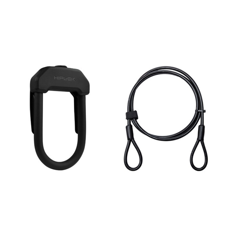 Buy Hiplok DX Maximum Security Bike D Lock 15cm X 8.5cm 2m Cable Black MyDeal