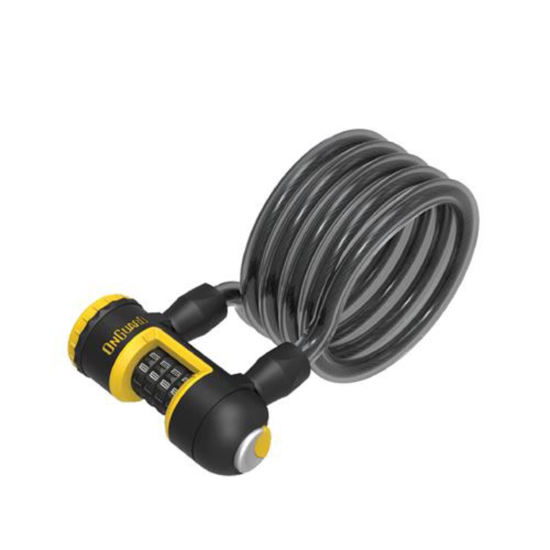 Buy Onguard Bike Lock Revolver Series X4P Coiled Combo Lock 185cm