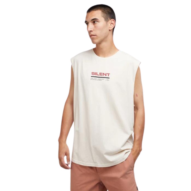 Buy Silent Theory Mens Vert Muscle (Natural) MyDeal