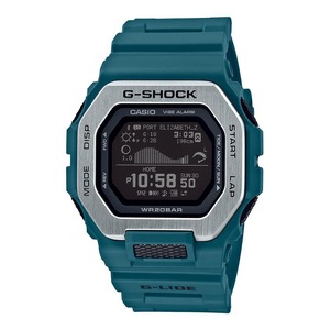 Casio G-Shock Glide Green Watch GBX100-2D Stainless Steel Digital Black 4549526269394