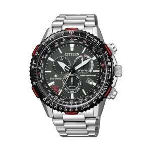 Citizen Promaster Divers Eco-Drive Chronograph Watch CB5001-57E Stainless Steel 3 Hands Silver 4974374277817