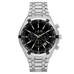 Jag JAG Boss Chronograph Black and Silver Men's Watch J2396A Stainless Steel 9325452020170