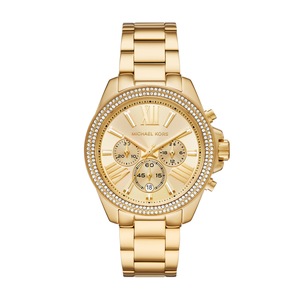 Michael Kors Wren Chronograph Gold-Tone Stainless Steel Watch MK7428