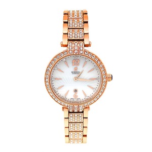 Roberto Carati Winslet Crystal Rose Coloured Women's Watch M9061-V3 Quartz Silver