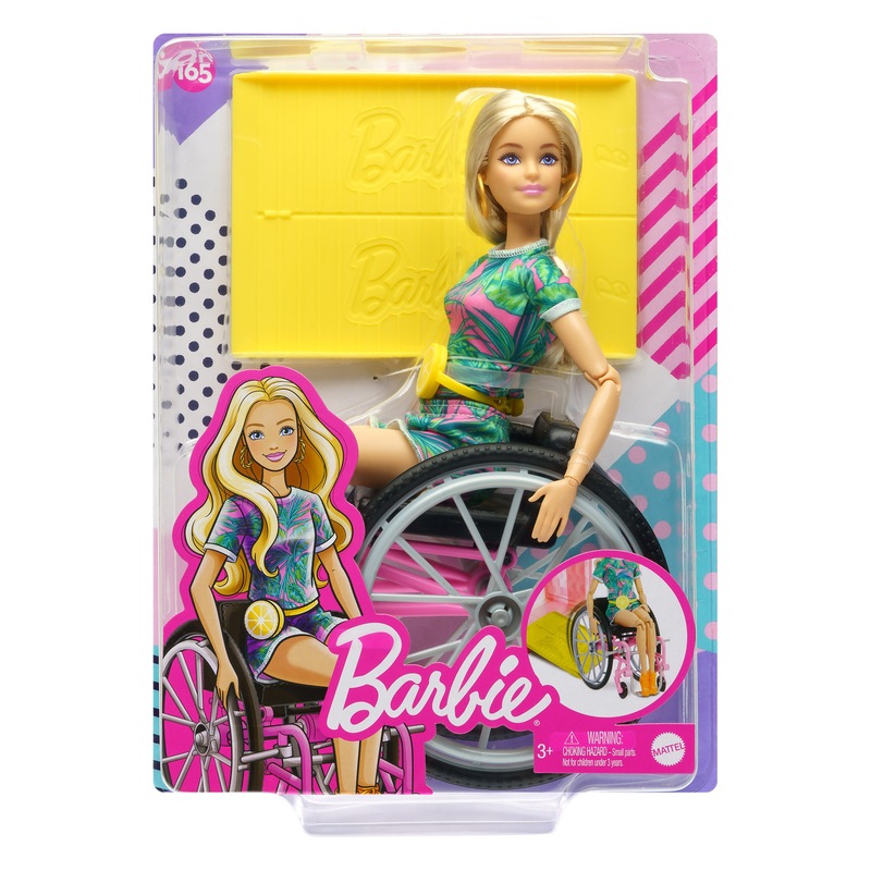 Buy Barbie Wheelchair Barbie Doll MyDeal