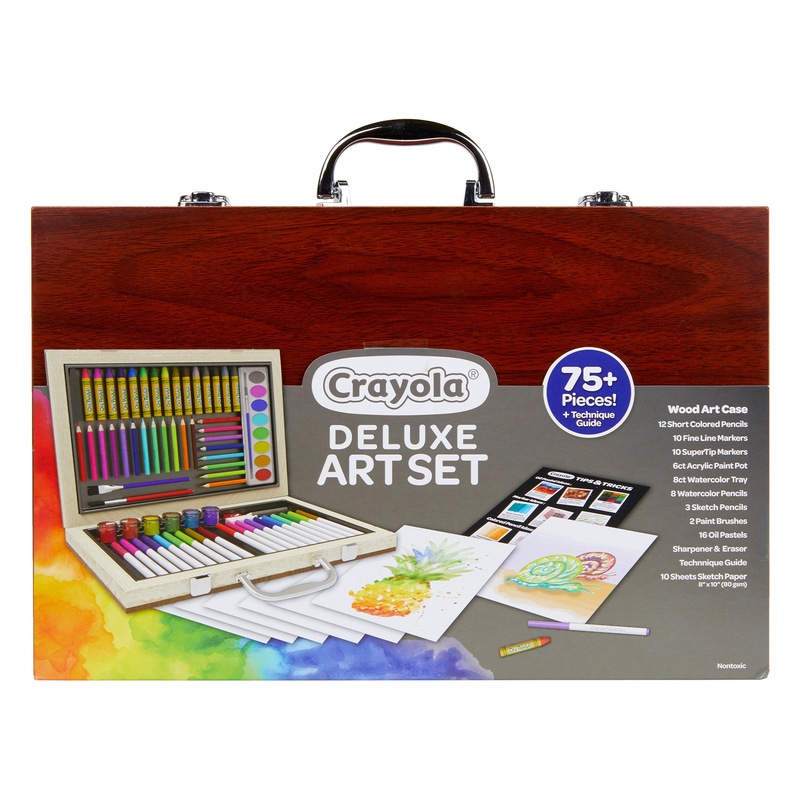 Buy Crayola Deluxe Art Set MyDeal
