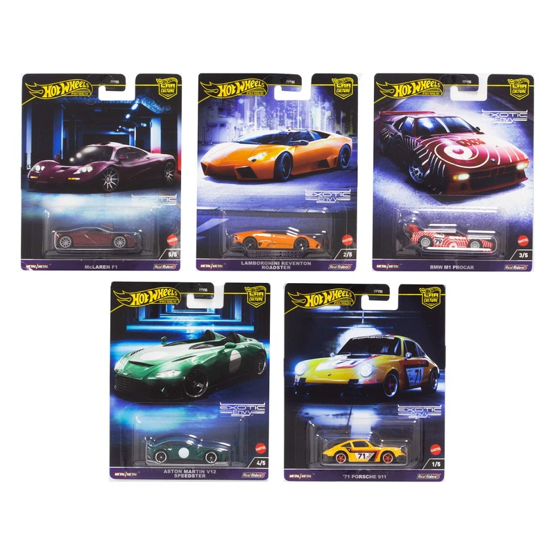 Buy Hot Wheels Car Culture Premium FPY86 Exotic Envy Collection 2024 ...