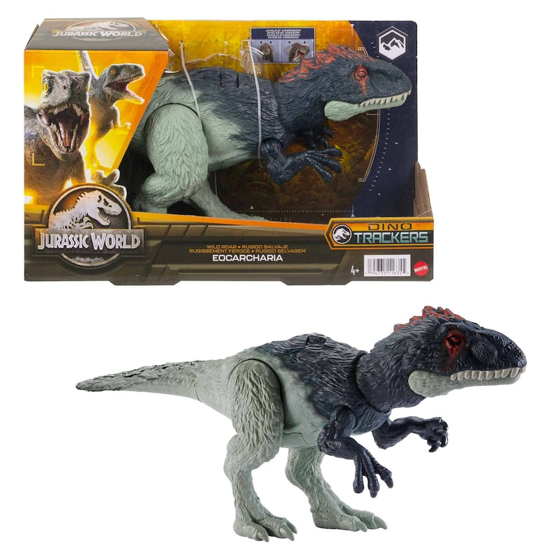 Buy Jurassic World - Wild Roar Dino Trackers - Eocarcharia - MyDeal