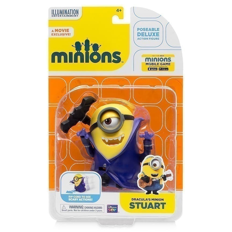 Buy Minions - Deluxe Action Figure - Dracular's Minion Stuart - MyDeal