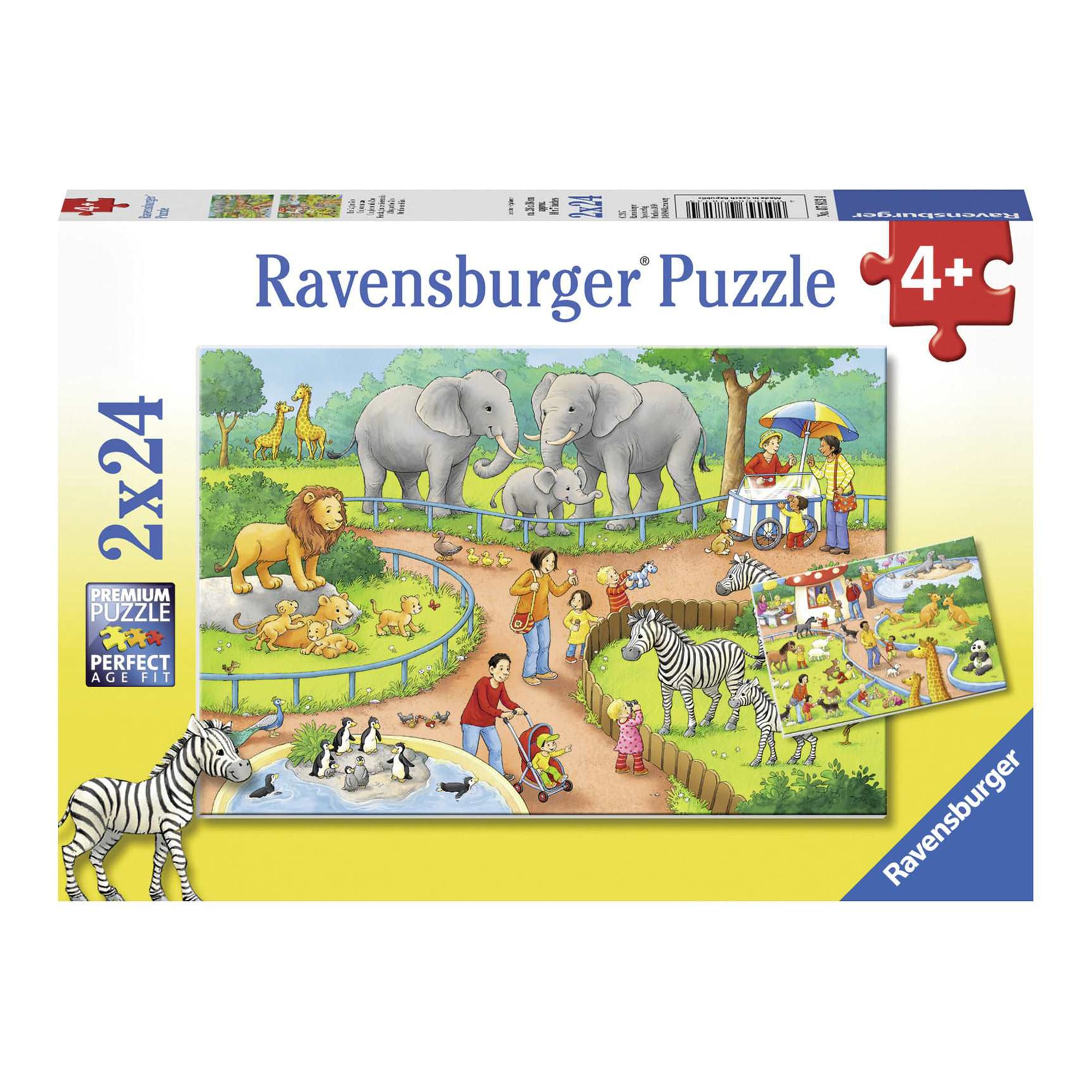 Ravensburger Frame Puzzle 14PC The Zoo main image 0
