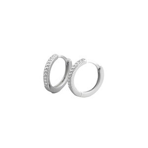 ANYCO Earrings Sterling Silver Minimalist Chic Bohemian Beads Ear Buckle For Women Girl Teen Chic Fashion Stylish Accessories Jewelry Gifts