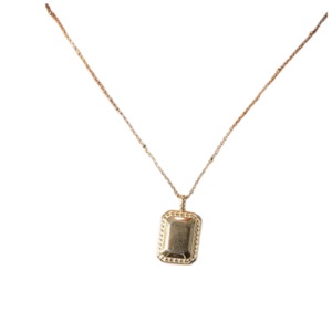 ANYCO Necklace 925 Silver for Women Charm Pendant 18K Gold Platting Jewelry