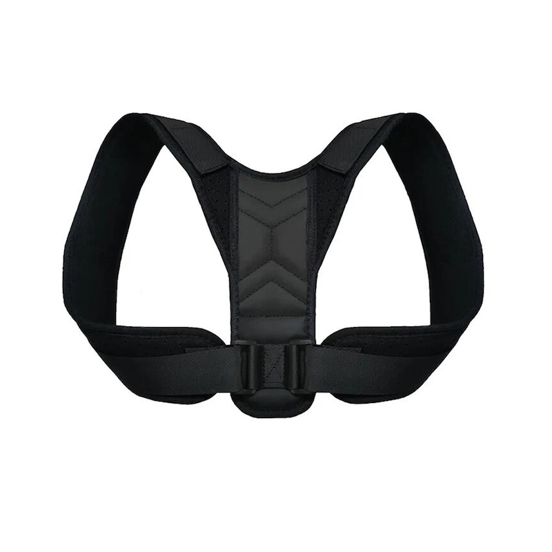 Buy Anyfit Black Corrector Belt Small Back Posture Adjustable Neck ...