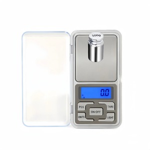 ANYGLEAM Silver Mini Electronic Jewelry Scale 200G Accurate Measure Digital Display