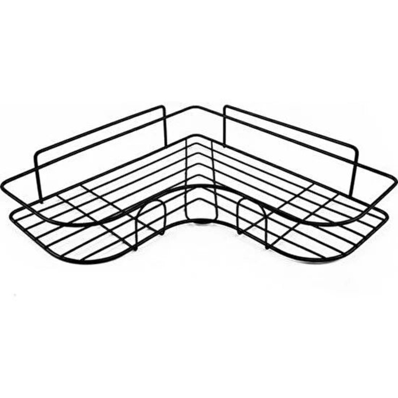 Buy Anyhouz Corner Shelf Shower Black NoDrill Storage Rack Holder